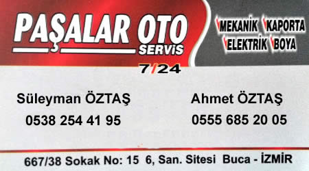 PAŞALAR OTO SERVİS