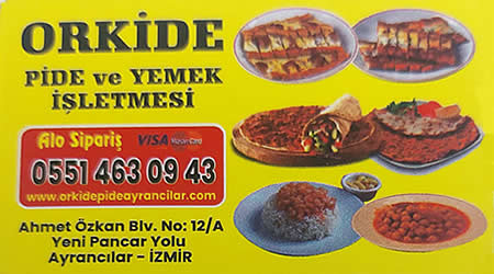 ORKİDE PİDE SALONU AYRANCILAR